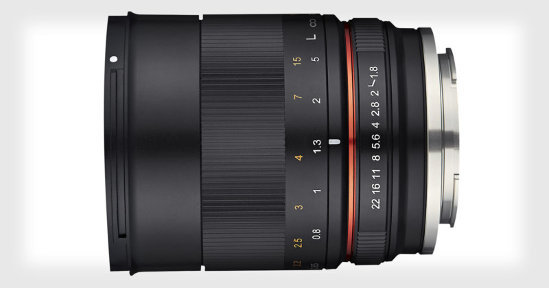 Samyang Unveils an 85mm f/1.8 Prime for Mirrorless Cameras