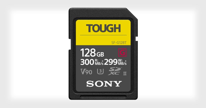 Sony Tough SD Cards are the Toughest and Fastest Ever Made