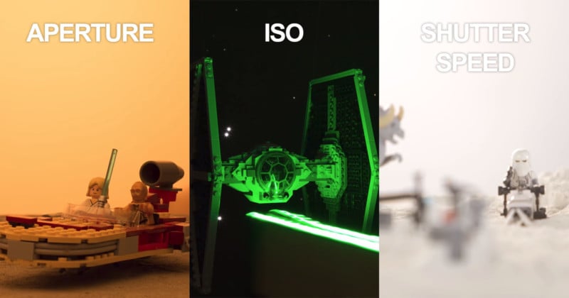The Exposure Triangle Explained Using Star Wars LEGO