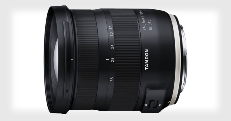 Tamron Unveils the 17-35mm f/2.8-4 for Canon and Nikon