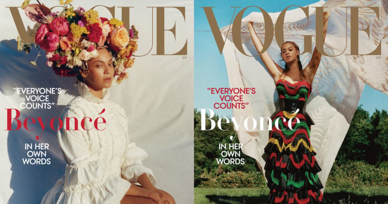 photographer to shoot the cover of vogue in the iconic fashion