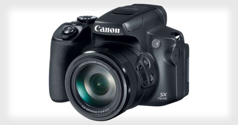 Canon PowerShot SX70 HS: 65x Zoom Lens and .CR3 RAW Photos