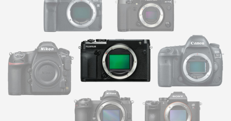 How the Fujifilm GFX 50R Compares in Size to Popular Cameras