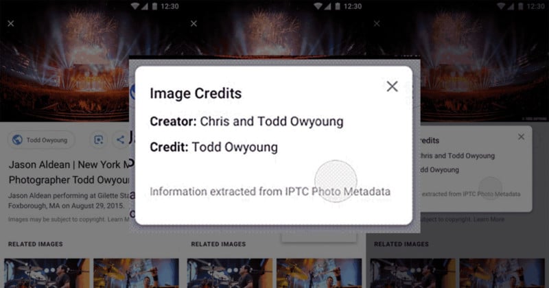 Google Adds Image Rights Metadata to Photo Search Results