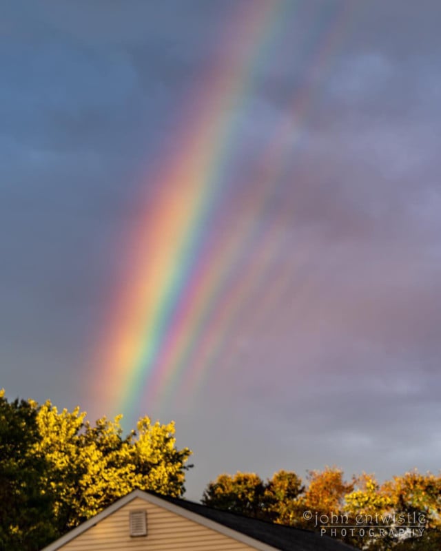Rainbowception: Photographer Snaps Rare Supernumerary Rainbow