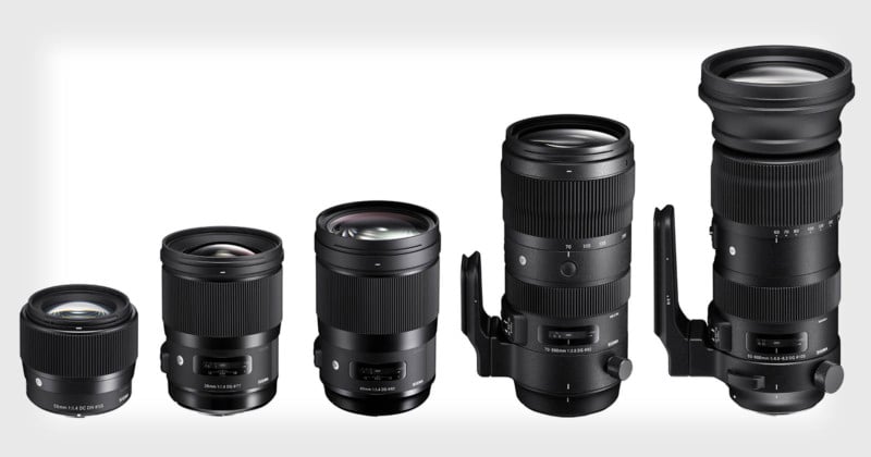 Sigma Unveils 5 Global Vision Lenses: 28mm, 40mm, 56mm, 70-200mm, 60-600mm