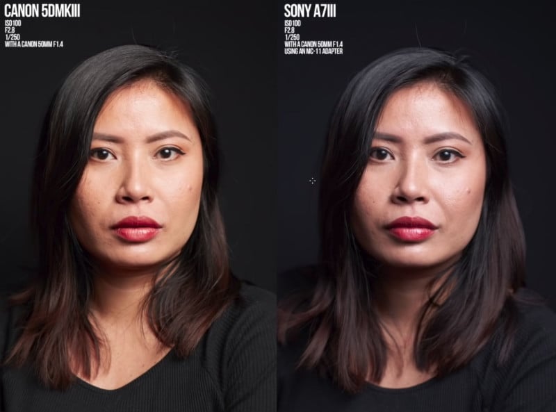 Canon vs Sony: Skin Tones in Portraits and How to Correct Them