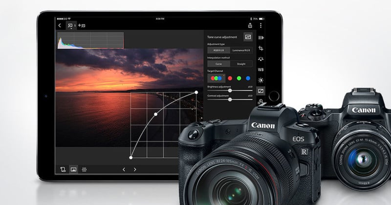 Canon Digital Photo Professional Express Does RAW Processing on iPads