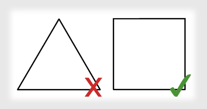 Its the Exposure Quadrangle, Not Triangle
