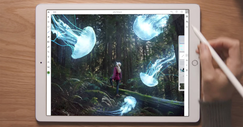 This is the Full Photoshop Coming to the iPad
