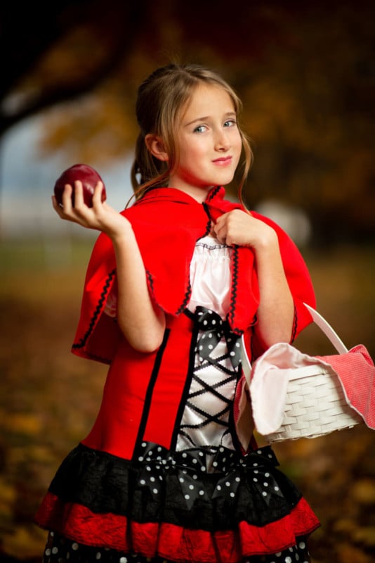 A Recipe for a Little Red Riding Hood Photo Shoot