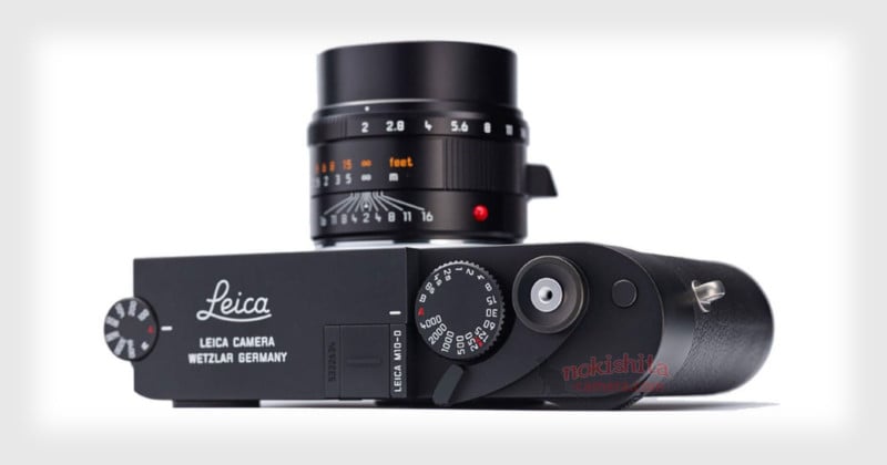 Leaked Photos of Leica M10-D Show Mysterious Advance Lever