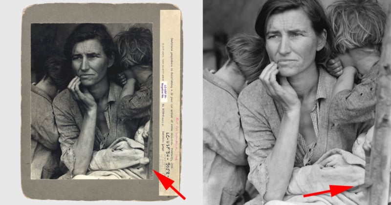 That Iconic Migrant Mother Photo Was Photoshopped