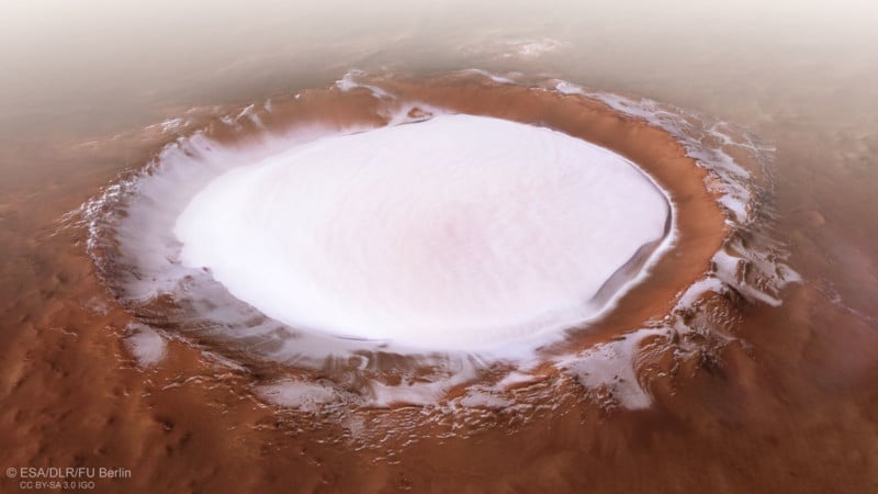  ice water crater 