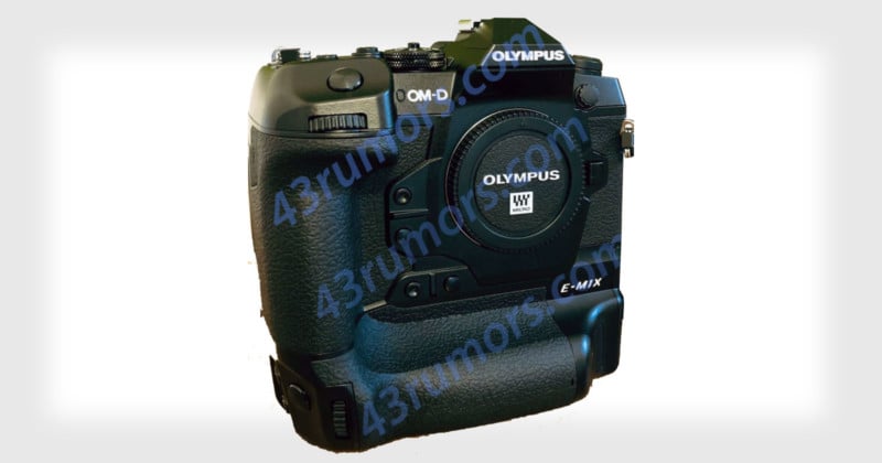 Leaked Photos Reveal the Olympus OM-D E-M1X