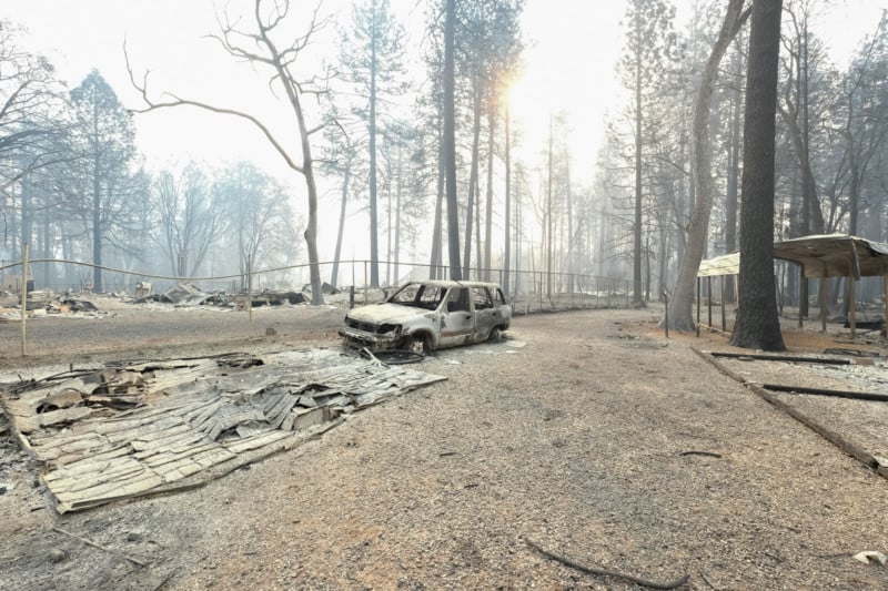 Photographing Paradise, California, After the Camp Fire