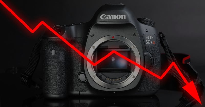 Canon Sees the Digital Camera Market Plunging by 50% in Next Two Years