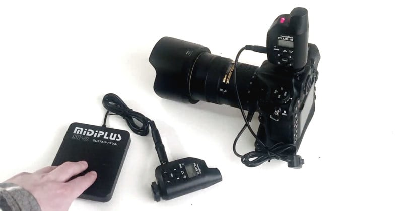  how make diy foot pedal remote shutter release 