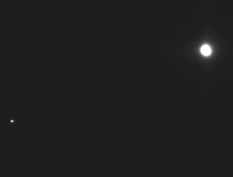 This Photo of Earth and the Moon Was Shot from 71 Million Miles Away
