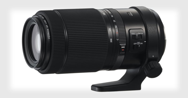 Fujifilm Unveils 100-200mm f/5.6 OIS Lens for GFX Medium Format