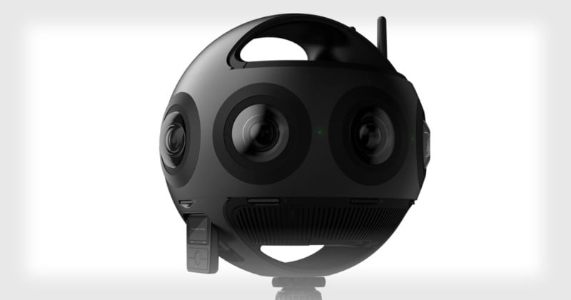 Insta360 Titan: An 11K VR Camera with 8 Micro Four Thirds Sensors