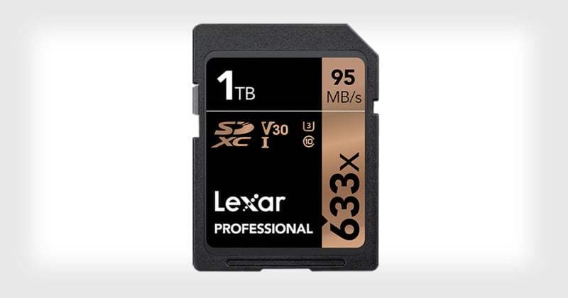 Lexar Launches the Worlds First 1TB SDXC Memory Card
