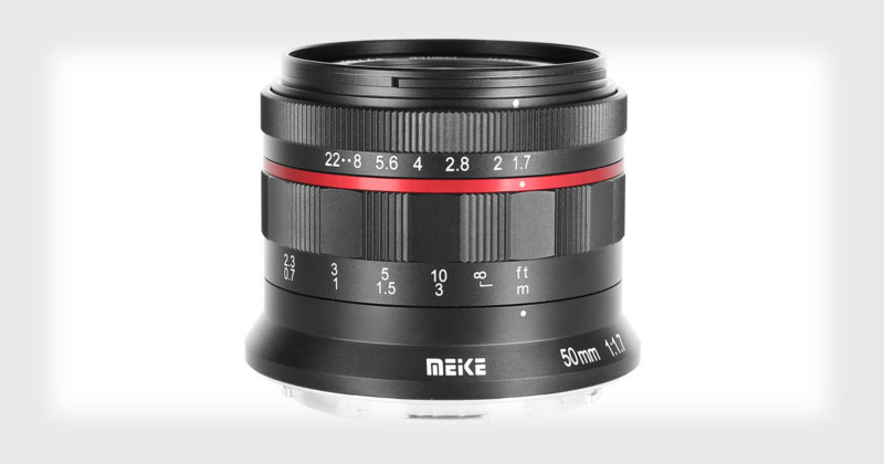 Meike Launches a Cheap 50mm f/1.7 Lens for Canon RF and Nikon Z