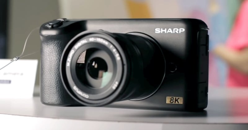 Sharp is Making the First 8K Mirrorless Camera Priced Under $5,000