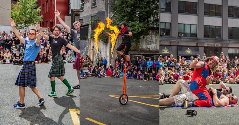 When Background is King: Shooting the St Johns International Busker Festival