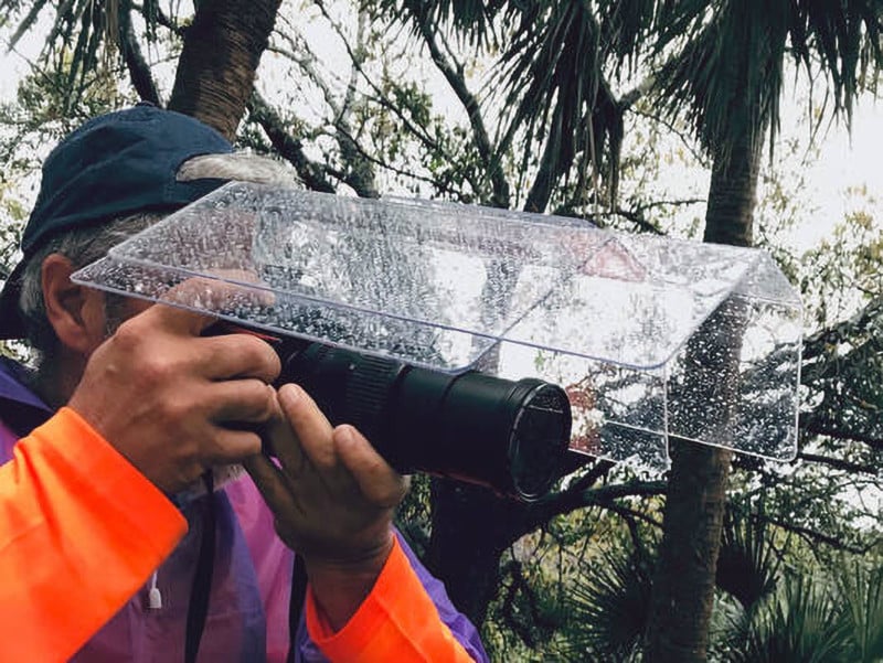 Camera Canopy Puts a Roof Over Your Camera to Keep it Dry
