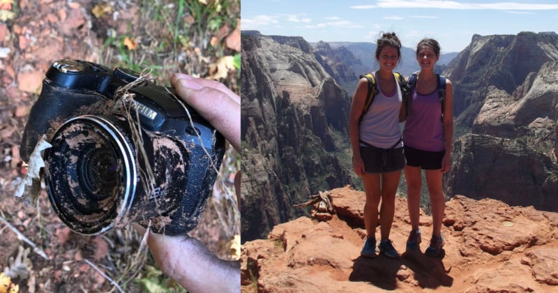  photographer finds owner camera fell 500ft zion 