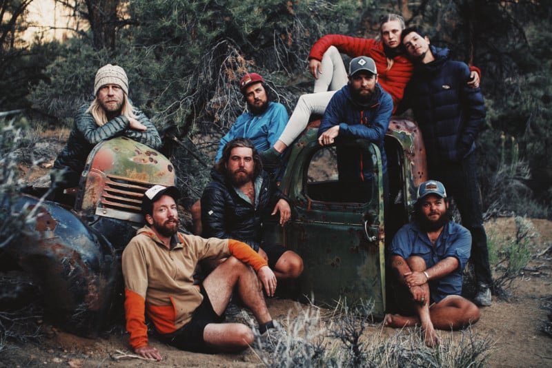  photographer captures hikers high-fashion models 653-mile hike 