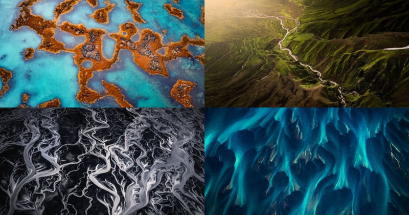 Paintings from the Sky: Aerial Photos of Iceland