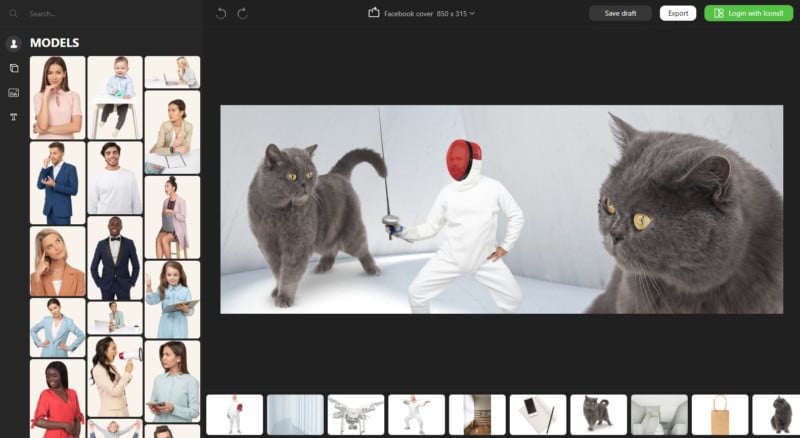 This Web App Lets You Build Your Own Stock Photos