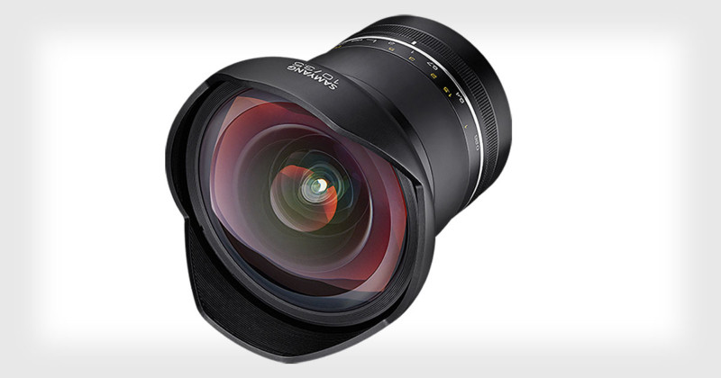Samyang XP 10mm f/3.5 is the Worlds Widest Rectilinear Prime Lens