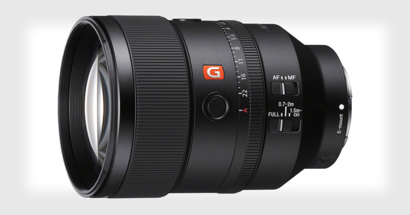 Sony Unveils the FE 135mm f/1.8 G Master Lens