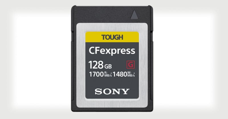  cfexpress card sony 