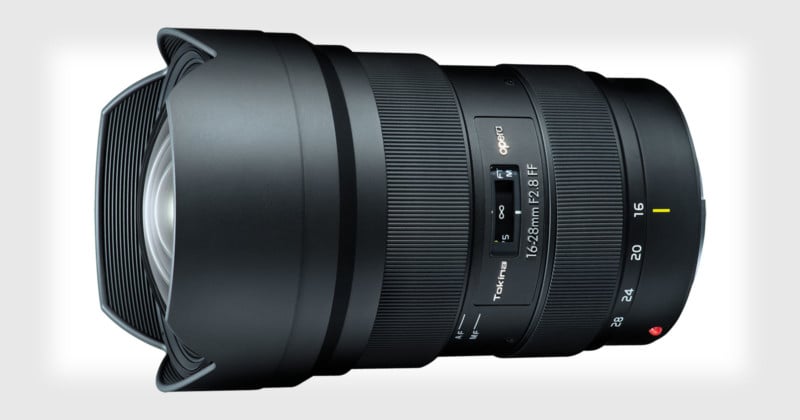 Tokina Unveils the 16-28mm f/2.8 for Full-Frame Canon and Nikon DSLRs