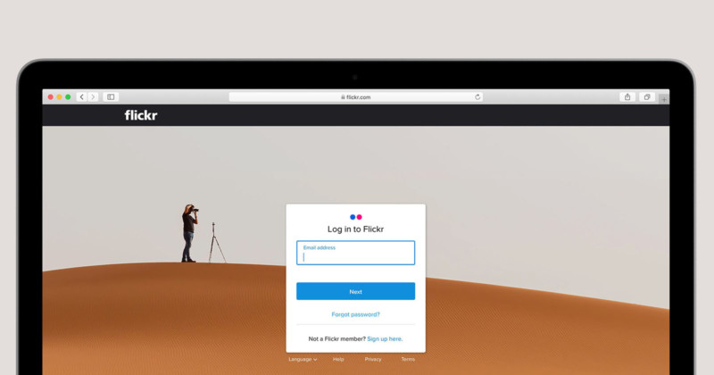 Flickr Unveils a New Login That Ditches Yahoos System