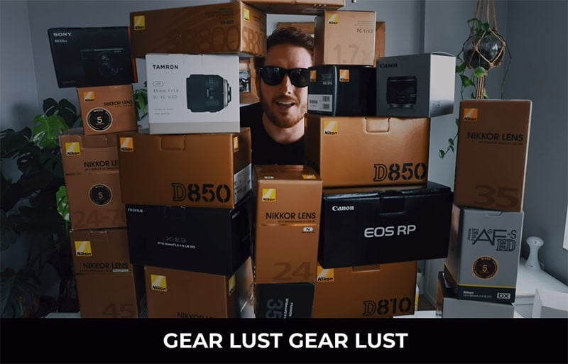 This Music Video is About Camera Gear Lust