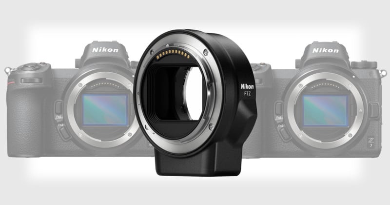 Nikon Now Includes the $250 FTZ Lens Adapter for Free with the Z6 and Z7