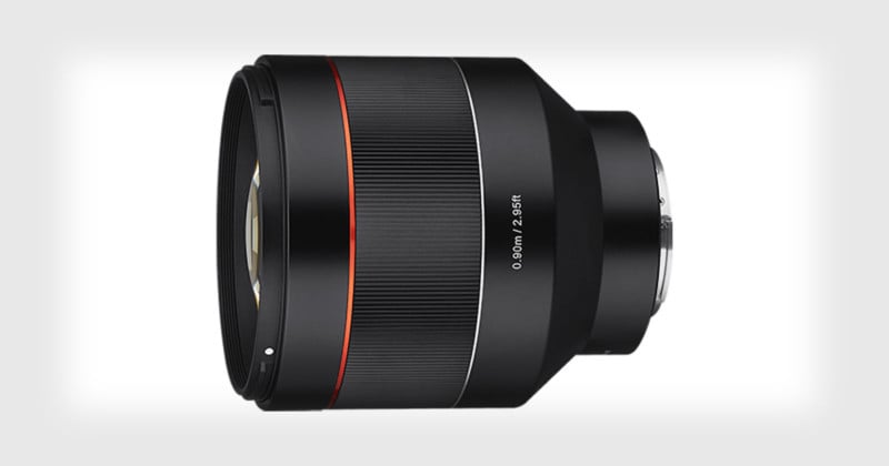 Samyang Unveils the AF 85mm f/1.4 FE for Sony Mirrorless