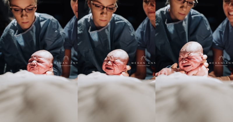  photographer shot her own childbirth 