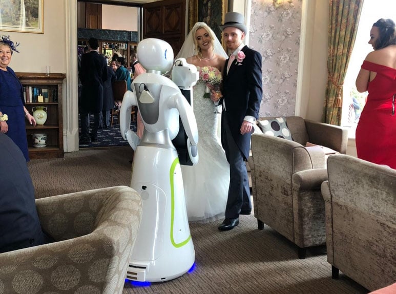 Couple Hires Robot Photographer for Their Wedding