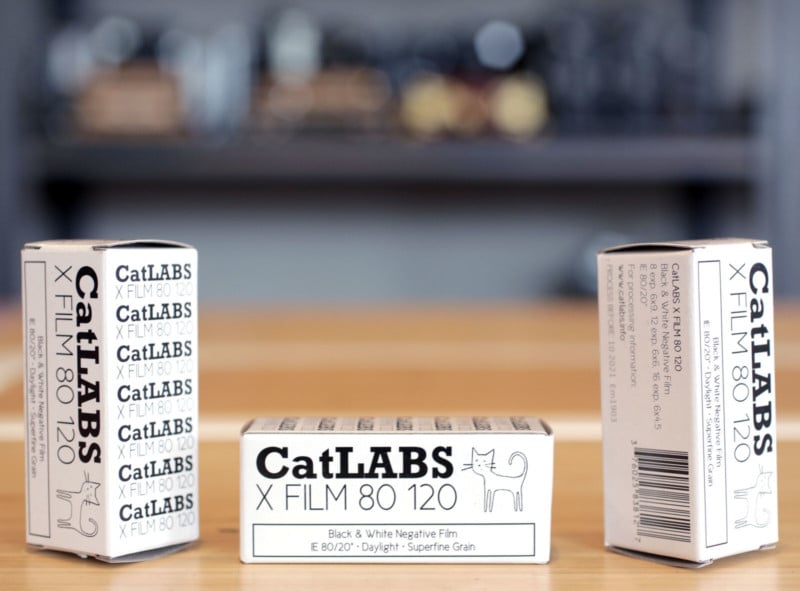 CatLABS X FILM 80 is a New B&W Negative Film