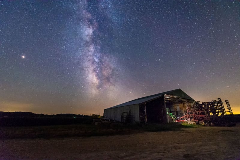 Shooting the Milky Way in Missouri
