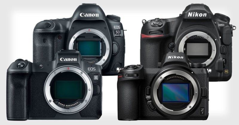 Canon and Nikon Imaging Sales Drop 17%+ Over Past Year