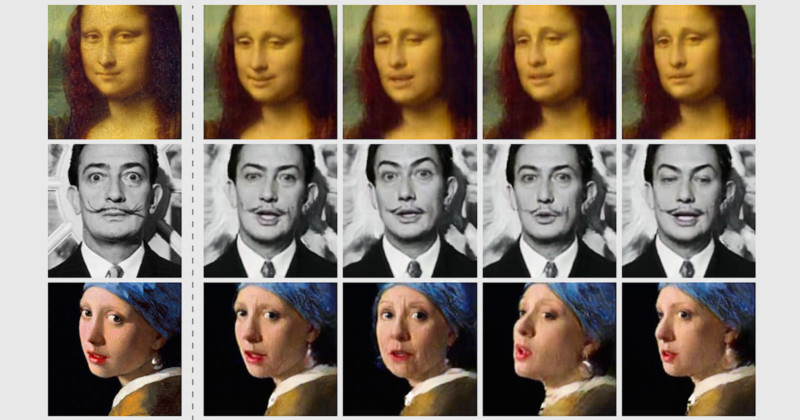 Samsung AI Can Turn a Single Portrait Into a Realistic Talking Head