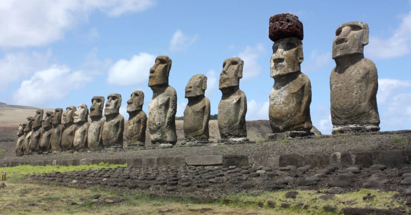 Easter Island Statues Threatened by Nose-Picking Selfie Shooters