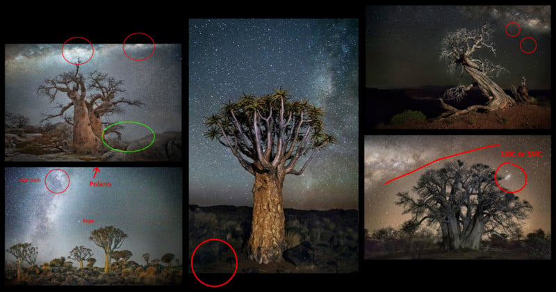 Scientific Errors in Those Nat Geo Milky Way Photos